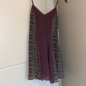 pattern sun dress